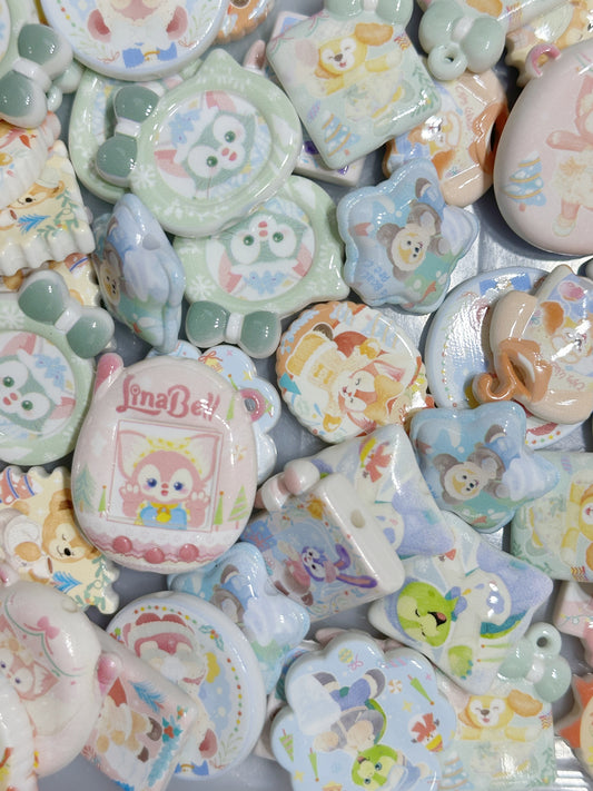 2.3NEW【A436】ダッフィーとフレンズ2（キャラビーズ約12種類）