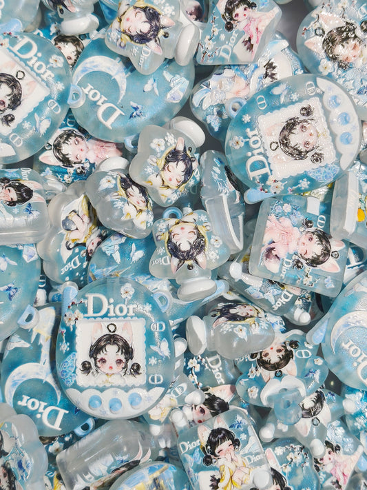 2.13NEW【A460】雪狐・SP（夜光浮き彫りロゴキャラビーズ12種類、普通のビーズなし）