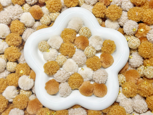 4.1NEW【L077】テディベア（ポンポンカン付き5種類のリース用ミックス）