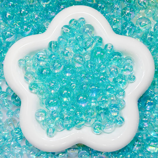 4.23NEW【T162】ティファニーの泡（オーロラクリア、アクリル、8・10・12・14・16ｍｍ）