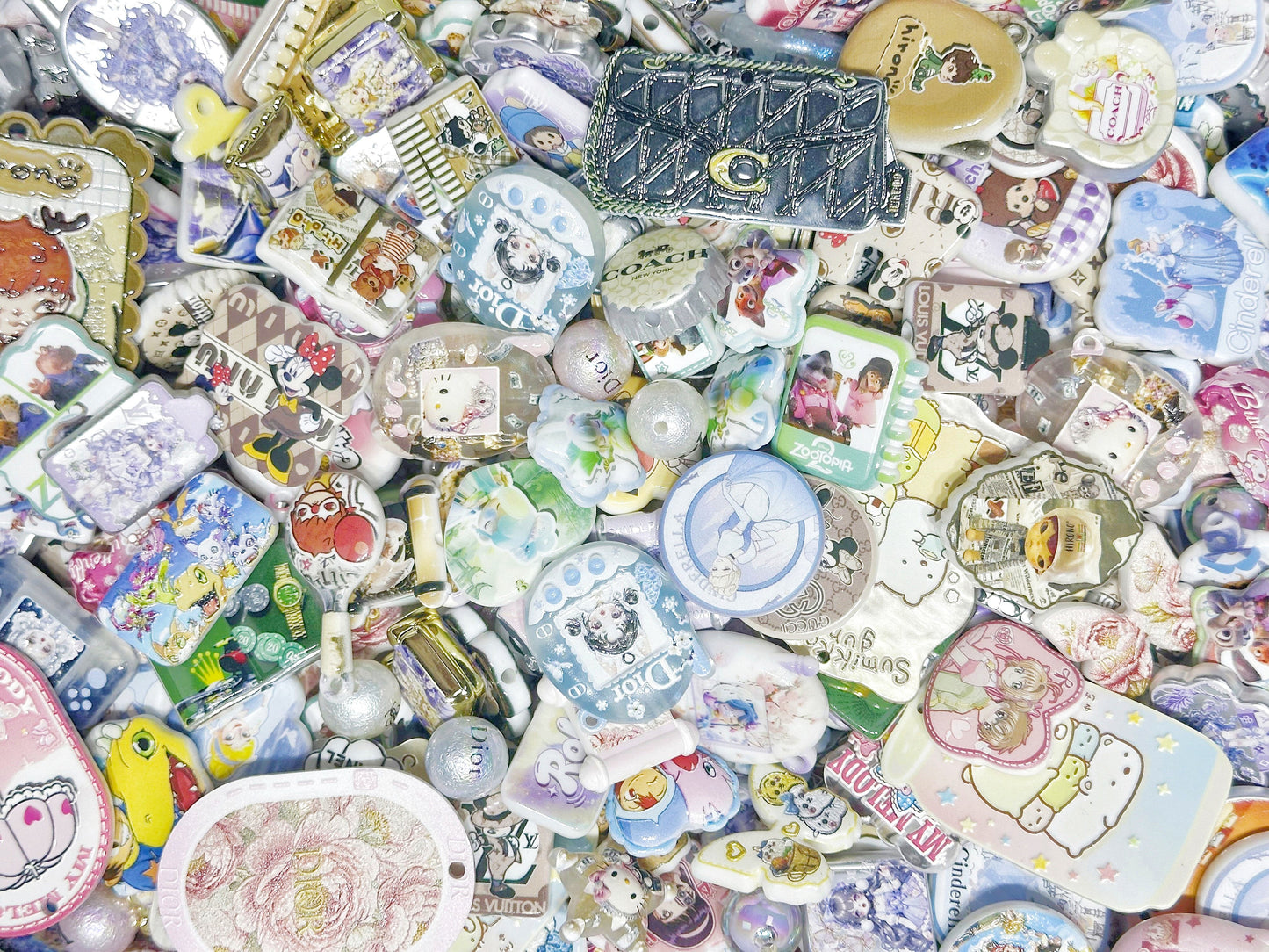 8.21破産新作おすすめ♥第五期福袋イベント25％OFF♥【F009】ドキドキ・ロゴキャラビーズ福袋2（♥追加だけ♥初購入おすすめ、ライブ開封）