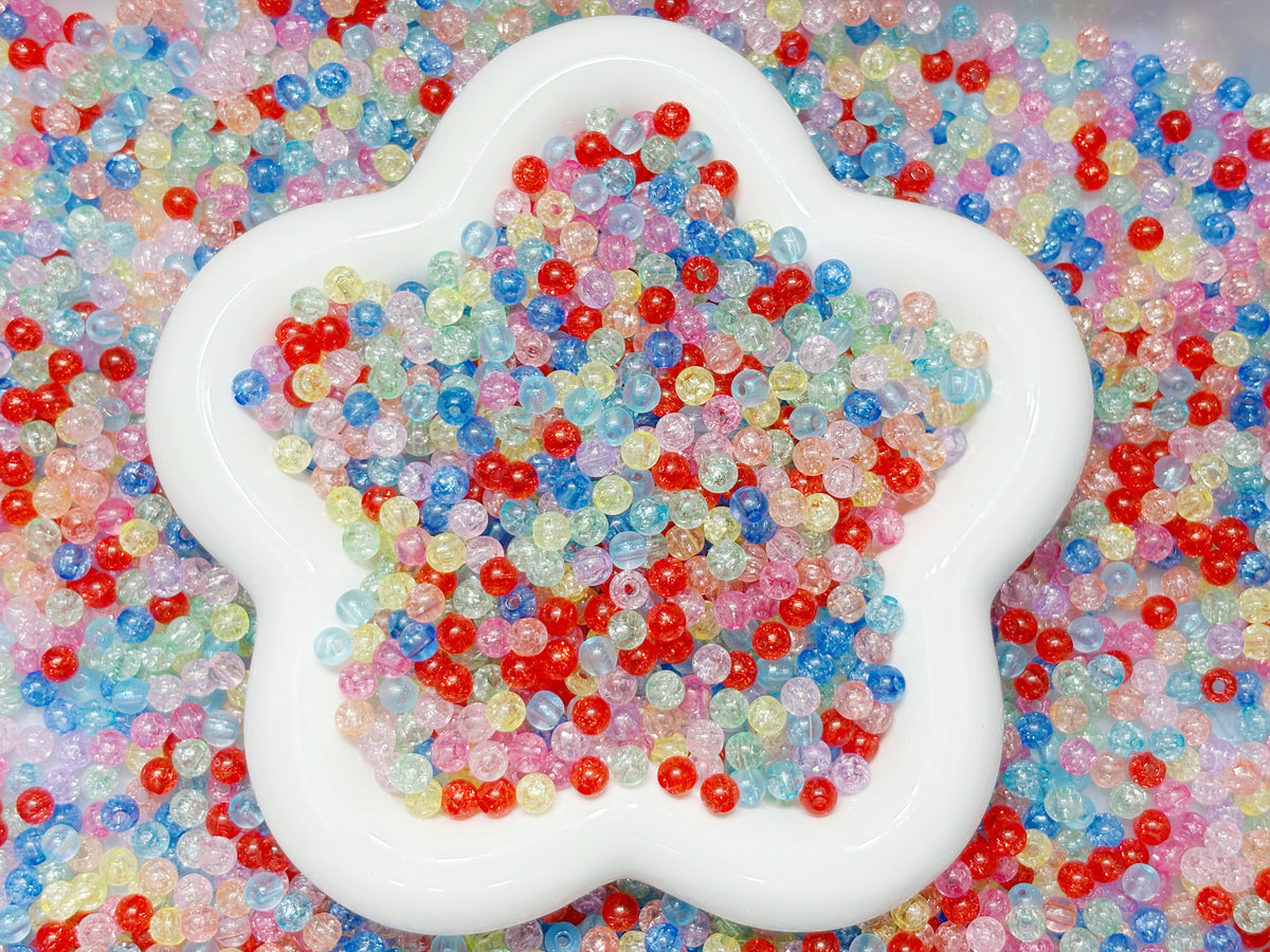 9.22NEW♥本日特価商品♥【T198】金魚玉の雫（爆裂・アクリル・カラフル・6ｍｍ）