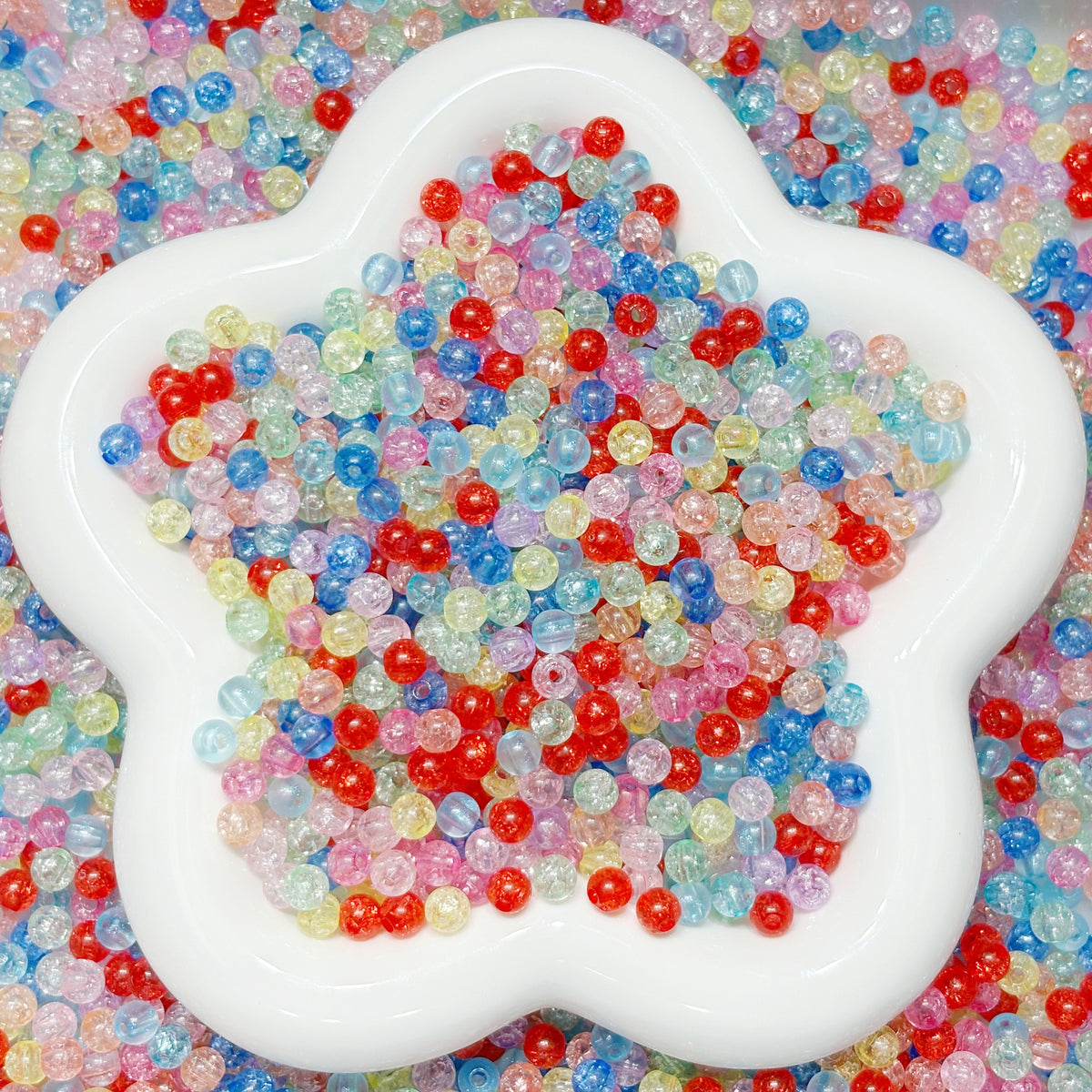9.22NEW♥本日特価商品♥【T198】金魚玉の雫（爆裂・アクリル・カラフル・6ｍｍ）