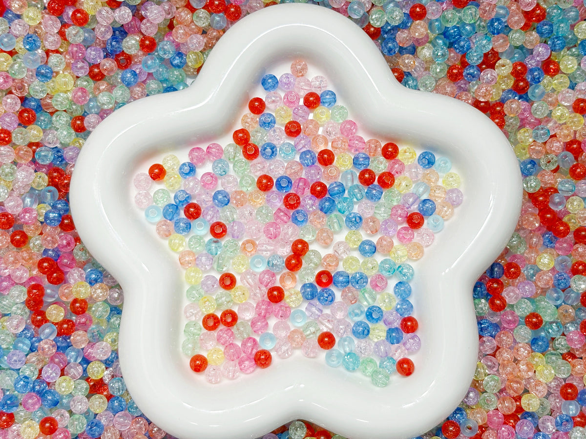 9.22NEW♥本日特価商品♥【T198】金魚玉の雫（爆裂・アクリル・カラフル・6ｍｍ）