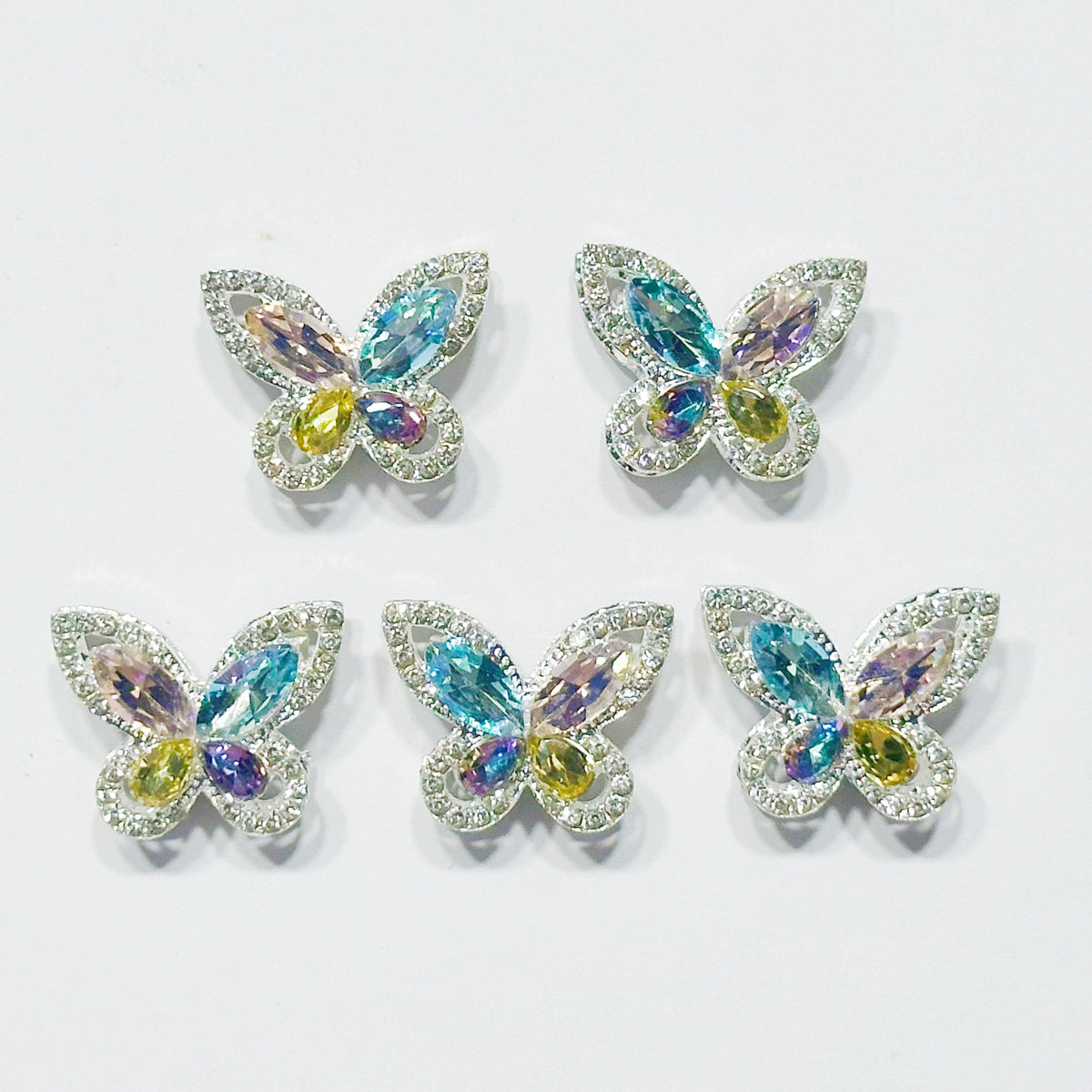 9.23NEW【T200】ジルコニア蝶々（デカ、八つ穴、约18*25mm）