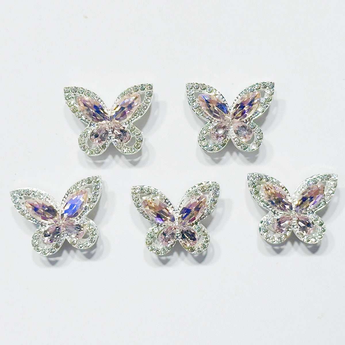 9.23NEW【T200】ジルコニア蝶々（デカ、八つ穴、约18*25mm）