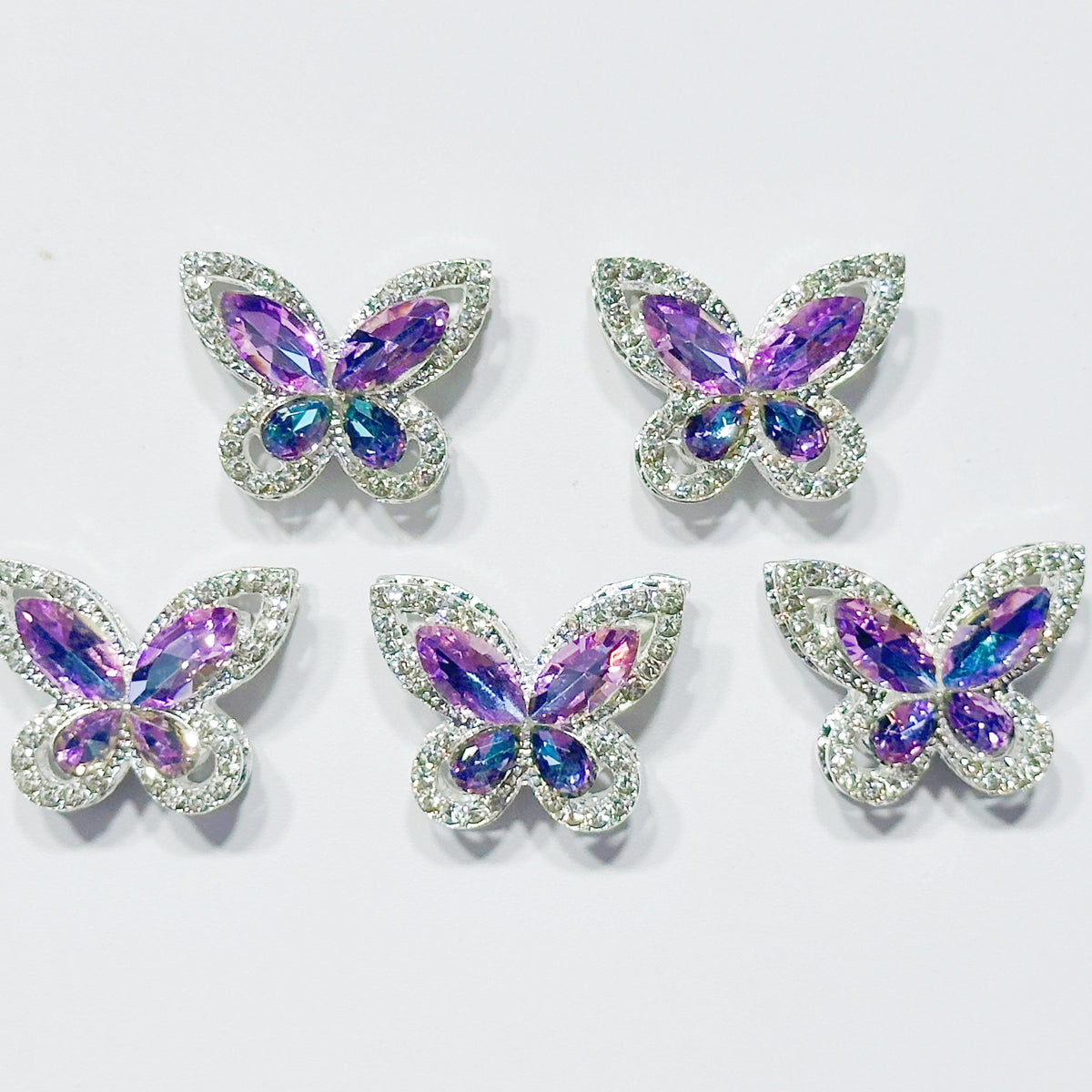 9.23NEW【T200】ジルコニア蝶々（デカ、八つ穴、约18*25mm）