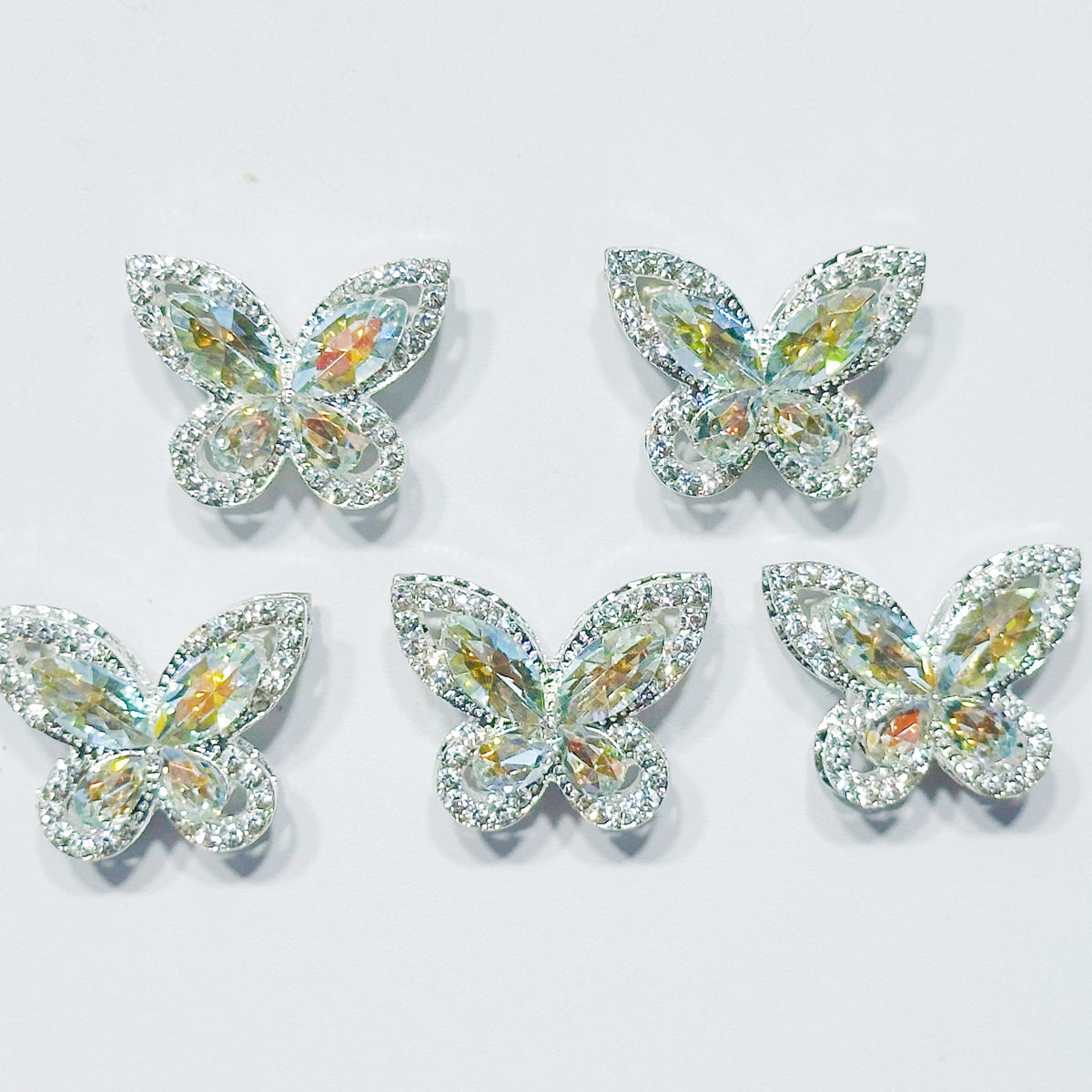 9.23NEW【T200】ジルコニア蝶々（デカ、八つ穴、约18*25mm）