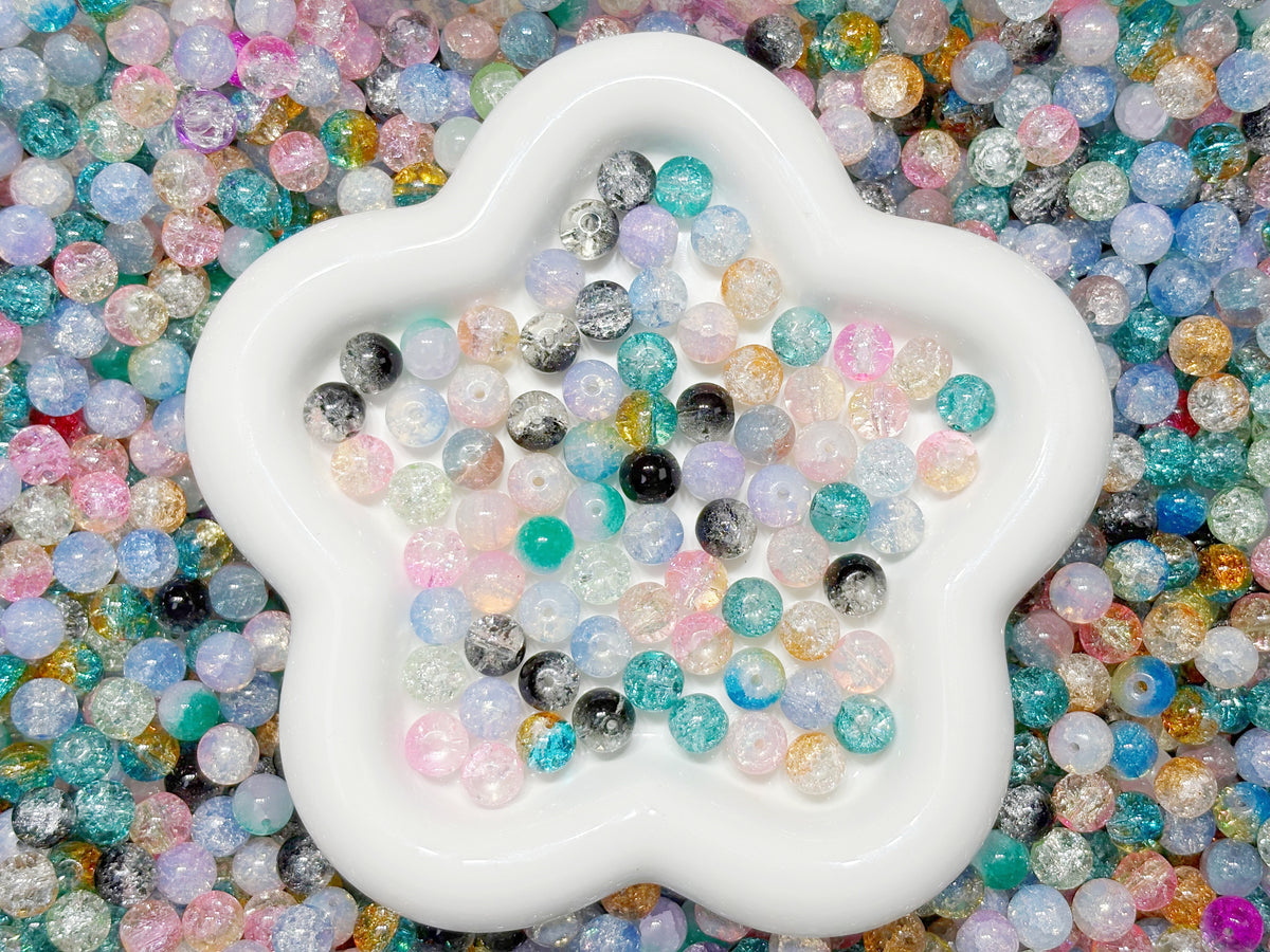 10.22NEW♥超特価新作♥【B197】万華鏡の夢うつつ（爆裂ガラスビーズ・カラフル・10ｍｍ）