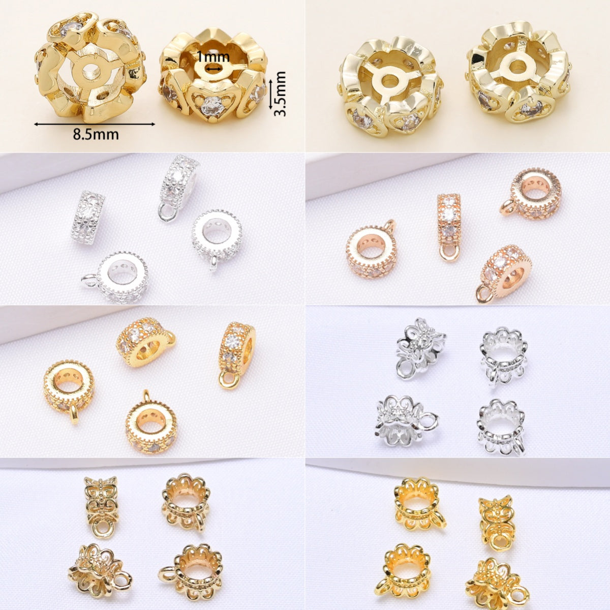 6.15再入荷有り（段階式割引あり）【P040】高級ロンデル集合（カン付きもカンなしもあり）