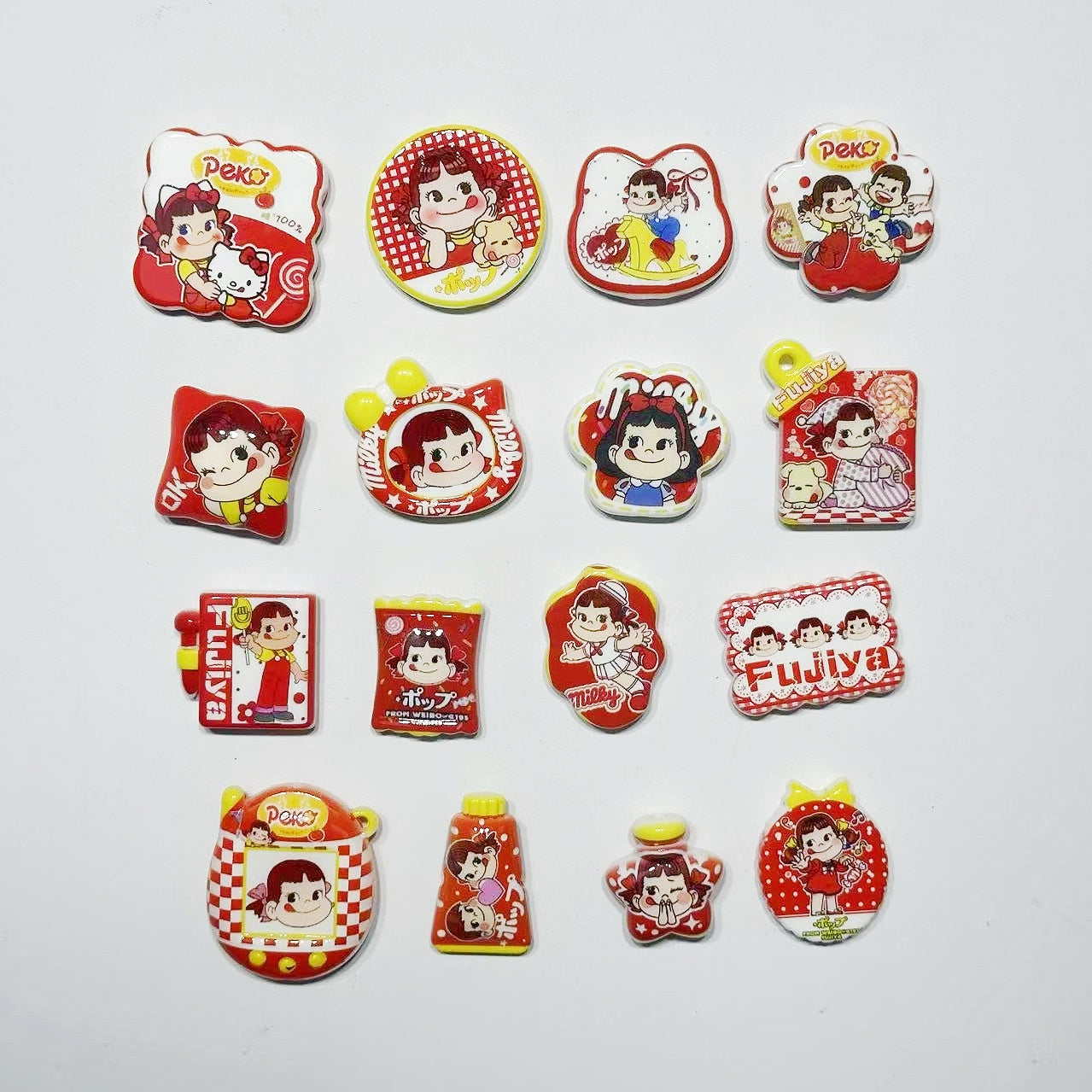 11.3NEW【A332】ペコちゃん（キャラビーズ16種類大ミックス）