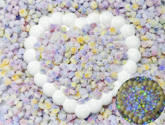 12.23NEW【L030】クリームローズ（夜光ソフトバラ新色6色）