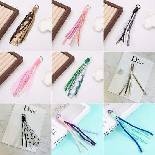 11.24再入荷と更新あり♥段階式割引あり♥【P081】レース紐パーツ（ストラップ用、凪厳選色、約22×3×2cm）