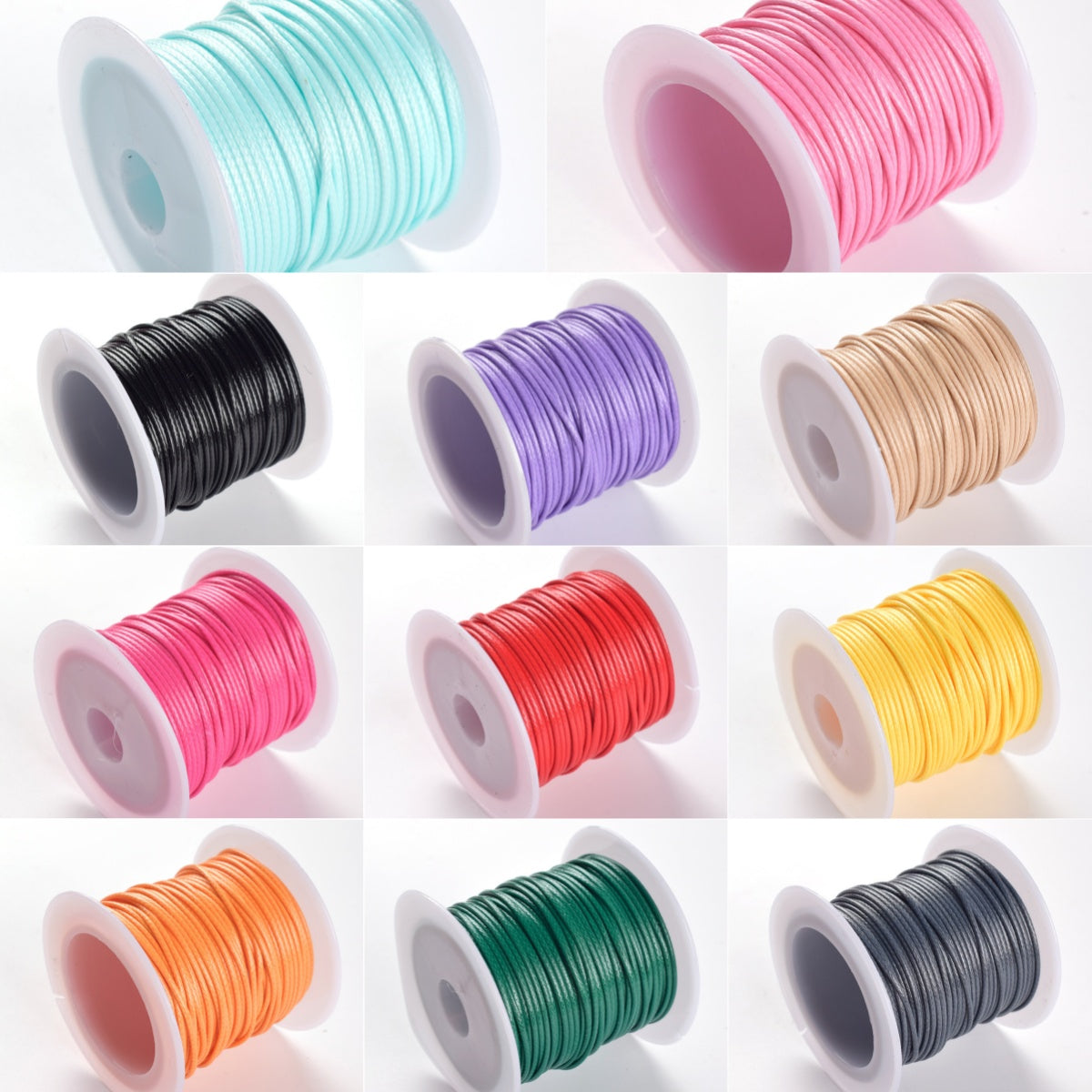 5.8再入荷♥段階式割引♥【P053】ろう線（紐、長さ10ｍ、太さ1mm）