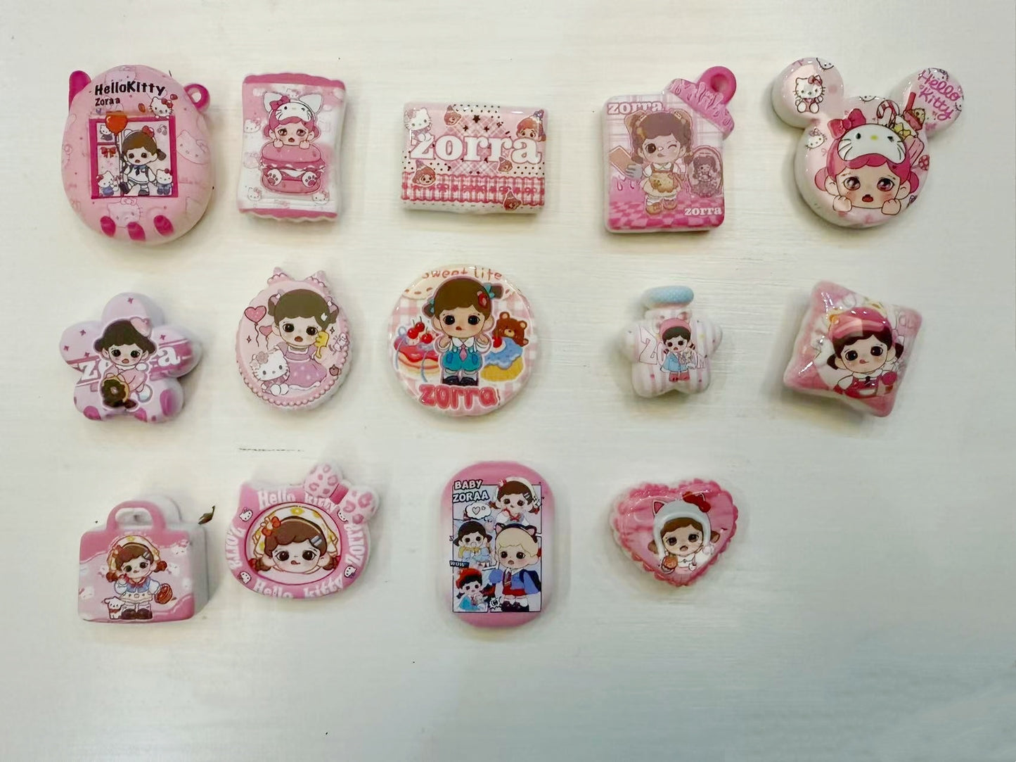 10.15NEW【A297】ギャオ妹・ZORAA（キャラビーズ28種類大ミックス）