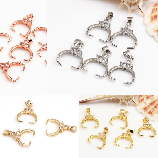♥人気♥9.13再入荷と新色あり（段階式割引あり）【P067】ペンダントトップパーツ（ネックレス用）