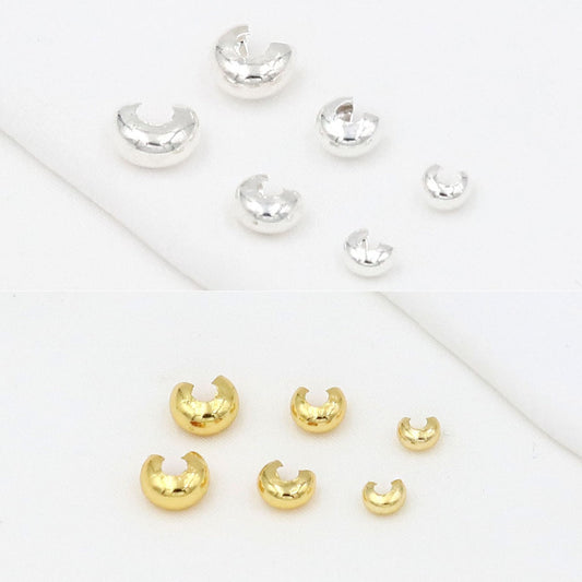 10.23再入荷（段階式割引あり）【P073】潰し玉カバー（色落ちにくいDIY用パーツ、3ｍｍ）
