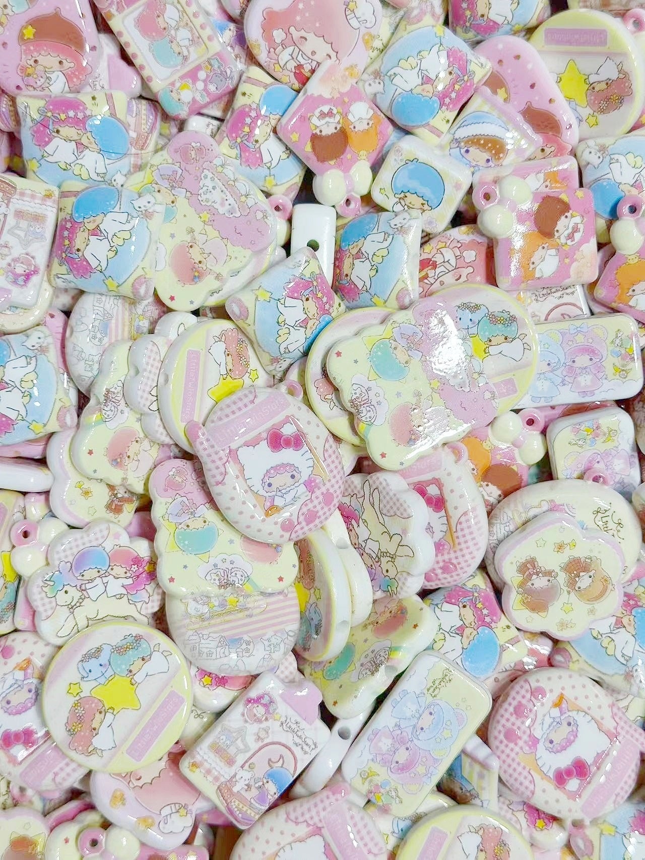 12.10NEW【A384】ふしぎ星・キキララ（キャラビーズ14種類）