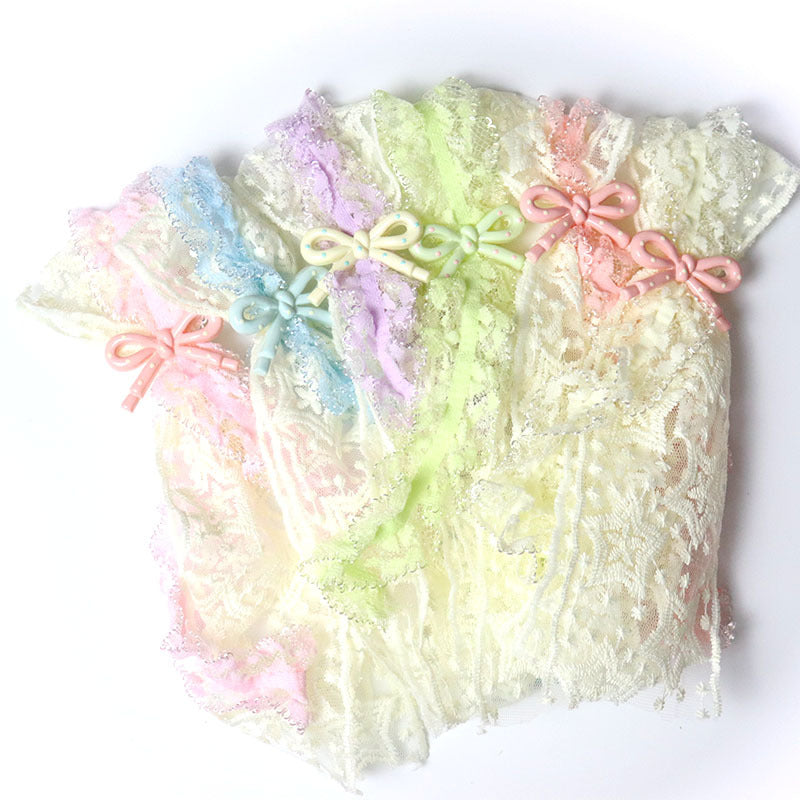 11.24NEW♥段階式割引あり♥【P085】プリンセスレースリボン（ストラップ用）