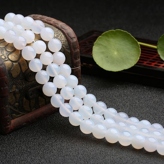 6.11NEW【C038】白メノウ（10mm）