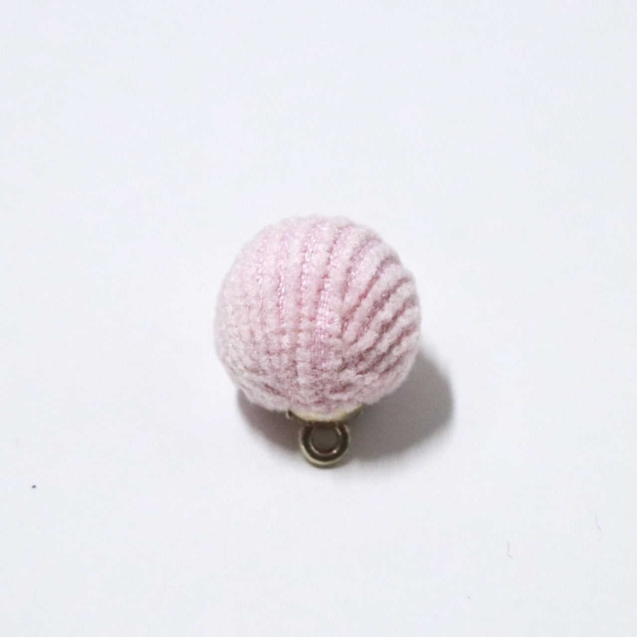 11.26NEW♥段階式割引あり♥【T101】コーデュロイビーズ（カン付き、16mm）