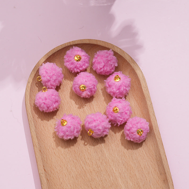 3.26NEW♥段階式割引有り♥【T141】萌え萌えひつじ(*´∀｀*)（カン付きポンポン、16ｍｍ）