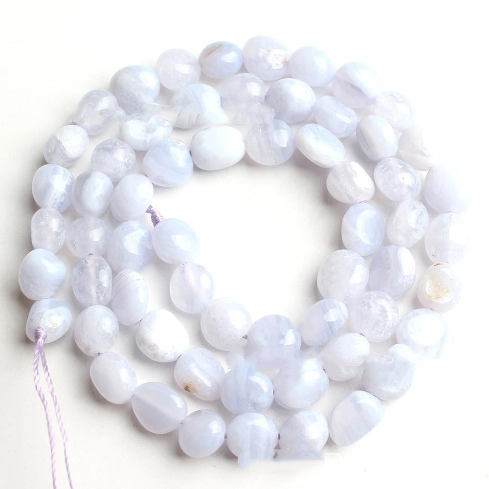 ♥人気♥6.9更新【C075】楕円形天然石集合（不規則、約8×10mm）