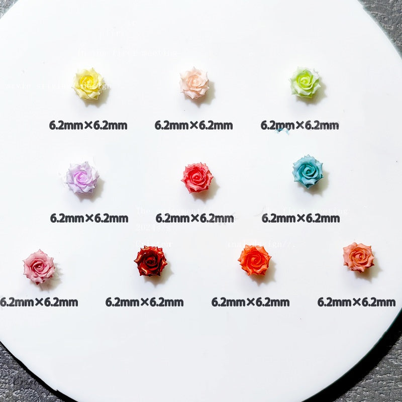 2.12NEW【L066】ジュリエッタ・ローズ（夜光チビソフトバラ、約6.2ｍｍ×6.2ｍｍ）