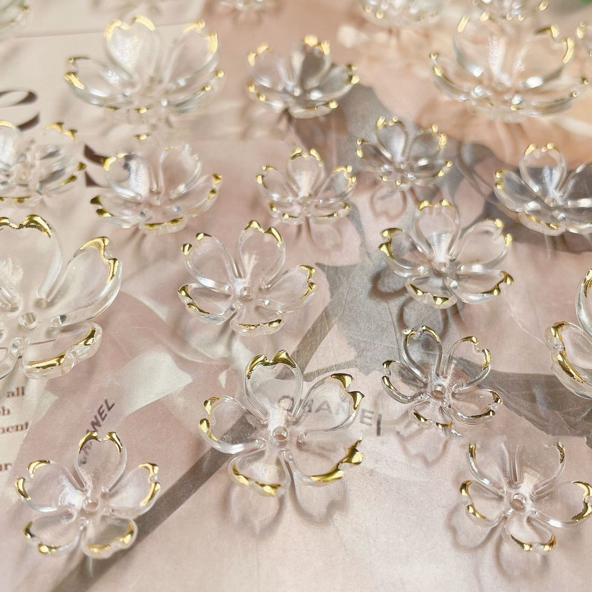 10.30NEW【L162】光透く金桜（15・19・27ｍｍの3サイズ、お花リース作る用）