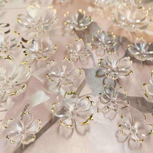 10.30NEW【L162】光透く金桜（15・19・27ｍｍの3サイズ、お花リース作る用）