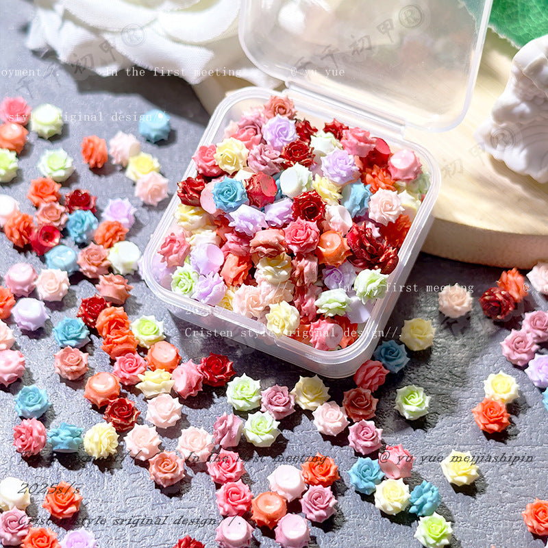 2.12NEW【L066】ジュリエッタ・ローズ（夜光チビソフトバラ、約6.2ｍｍ×6.2ｍｍ）