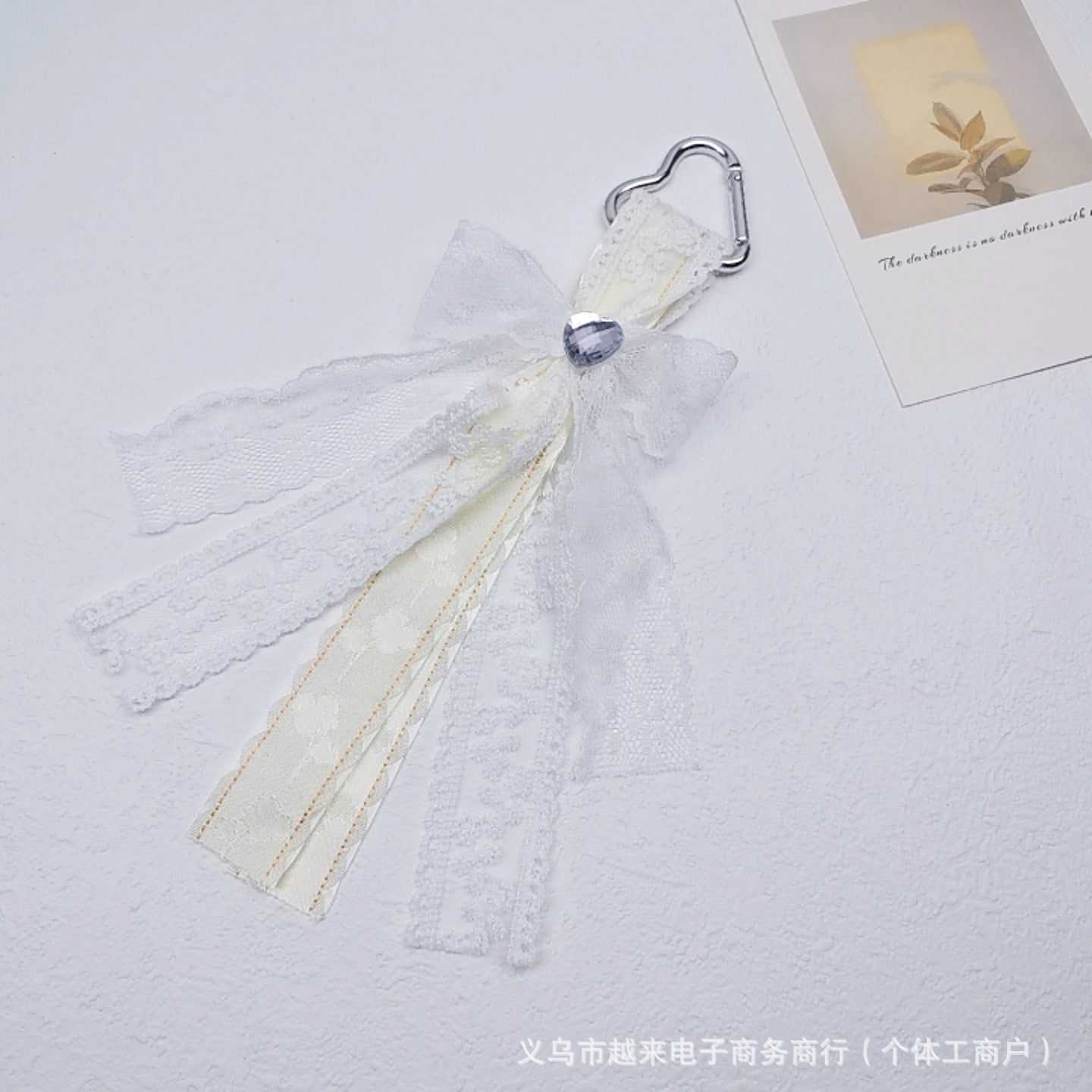 11.25NEW♥段階式割引あり♥【P086】ロマンチックレースリボン（ストラップ用）