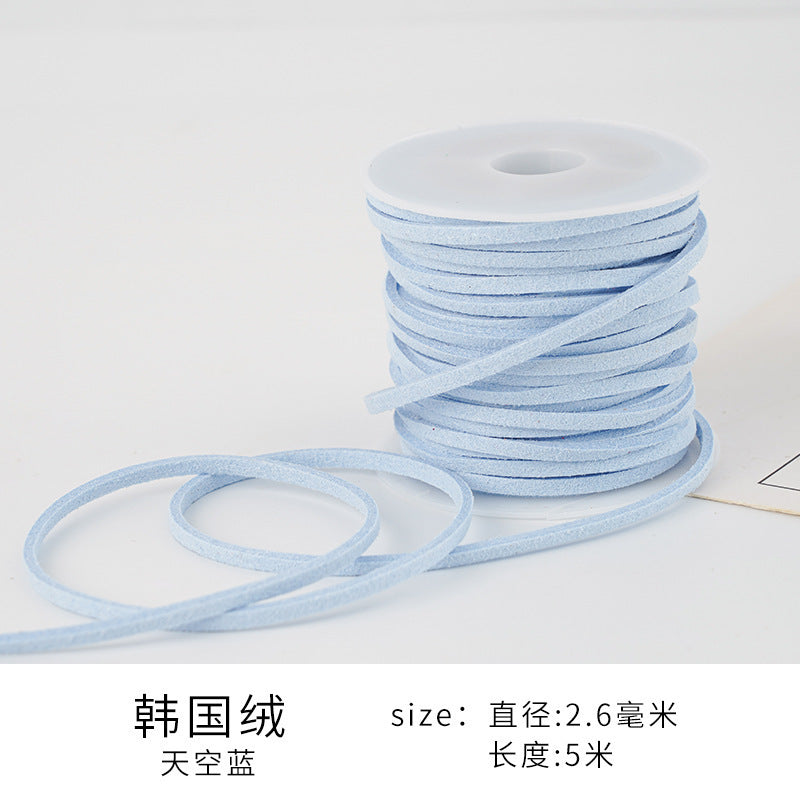 8.18NEW【P064】紐（フロック、広さ2.6mm、長さ5ｍ）