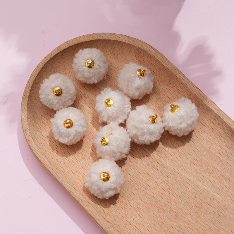 3.26NEW♥段階式割引有り♥【T141】萌え萌えひつじ(*´∀｀*)（カン付きポンポン、16ｍｍ）
