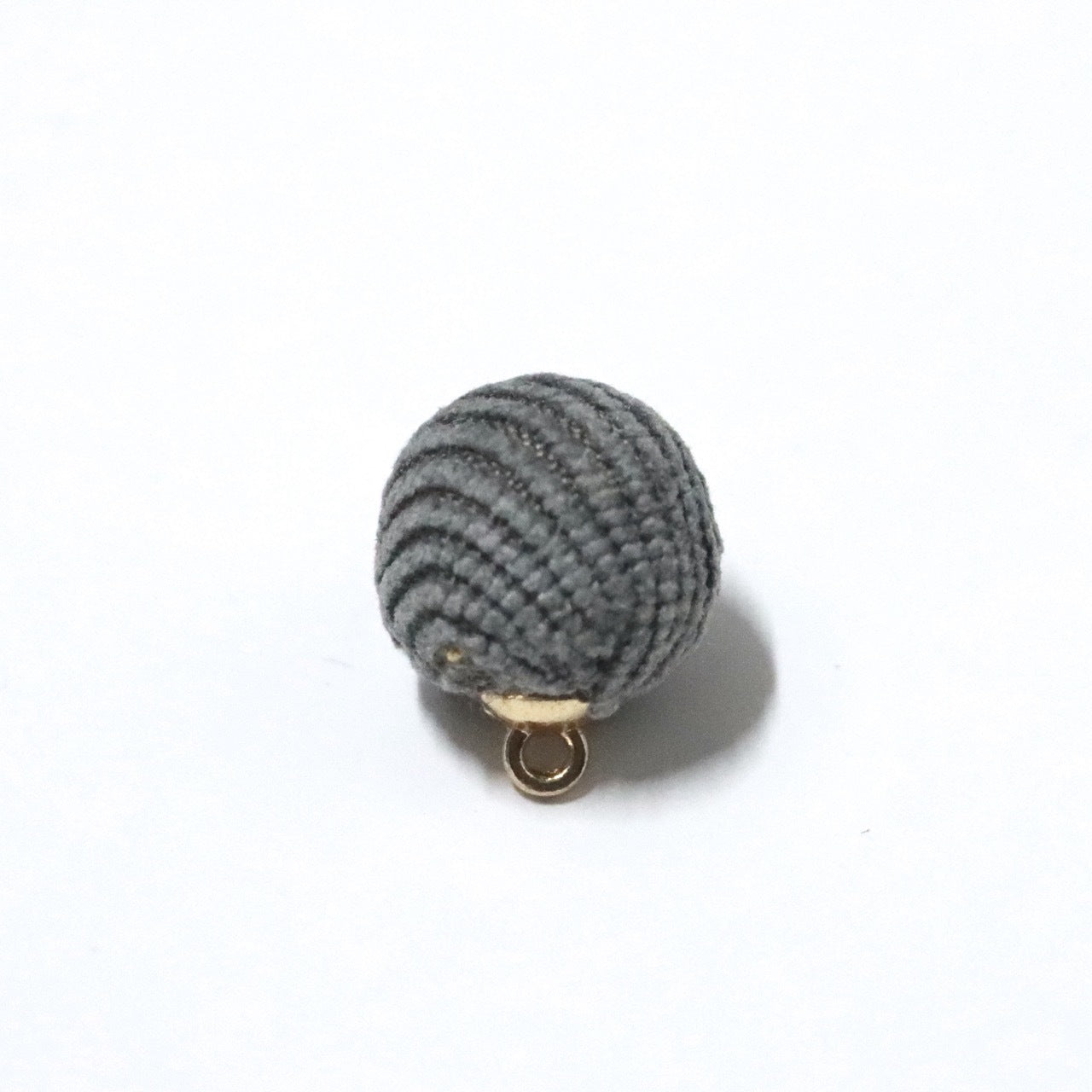 11.26NEW♥段階式割引あり♥【T101】コーデュロイビーズ（カン付き、16mm）