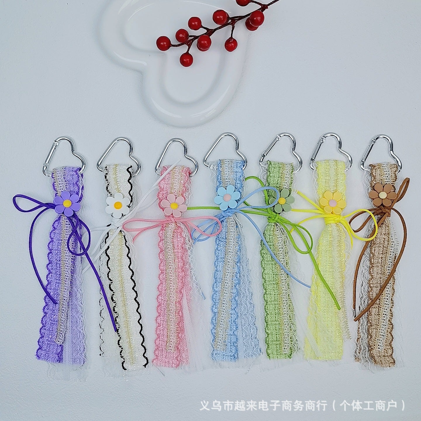 11.25NEW♥段階式割引あり♥【P086】ロマンチックレースリボン（ストラップ用）