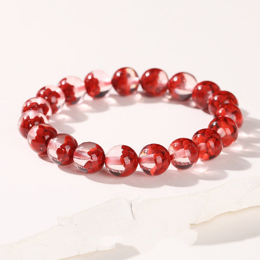 10.15再入荷♥天然石祭り10％♥【C116】辰砂聚宝盆ブレスレット（「賢者の石」、長寿・健康・幸運・魔除けと保護）