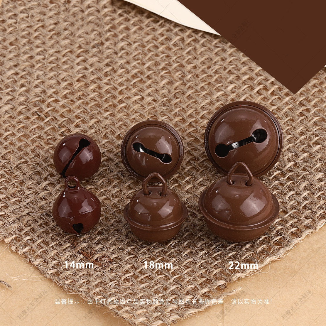 11.5NEW♥段階式割引あり♥【T095】カン付き鈴（18mm）
