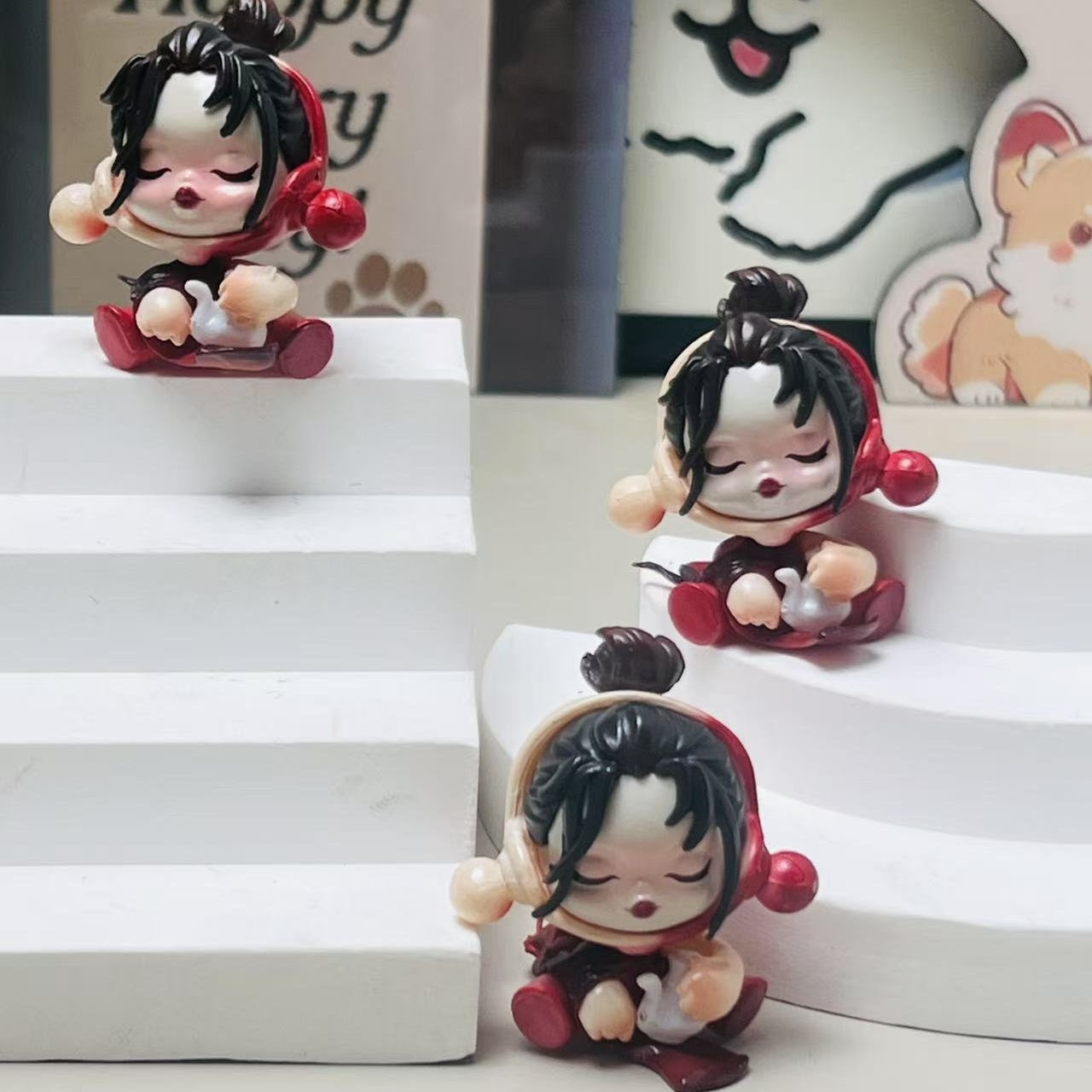 ♥人気♥12.12再入荷と更新あり♥段階式割引あり♥【P084】フィギュア集合第一弾（高さ約3～4cm）