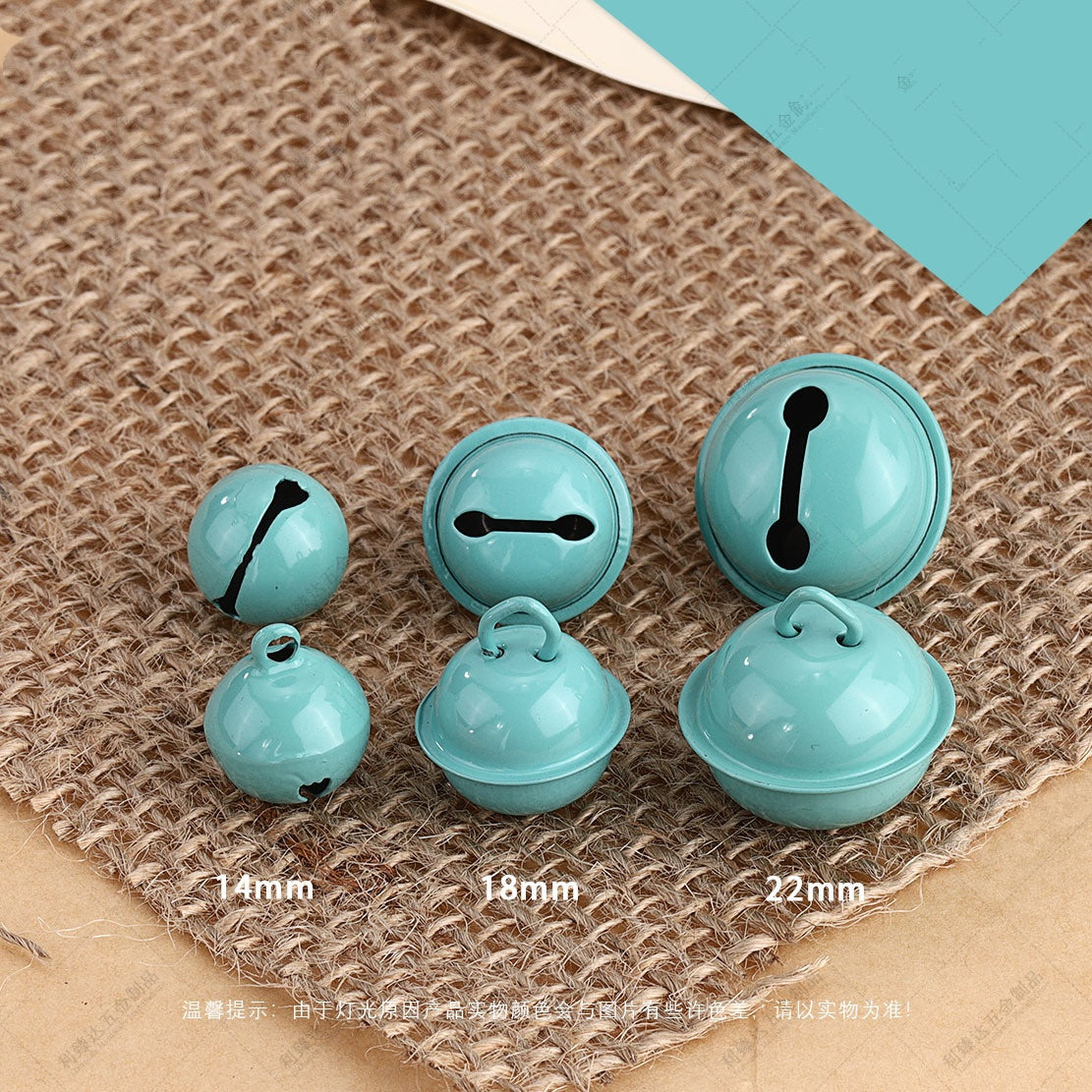 11.5NEW♥段階式割引あり♥【T095】カン付き鈴（18mm）