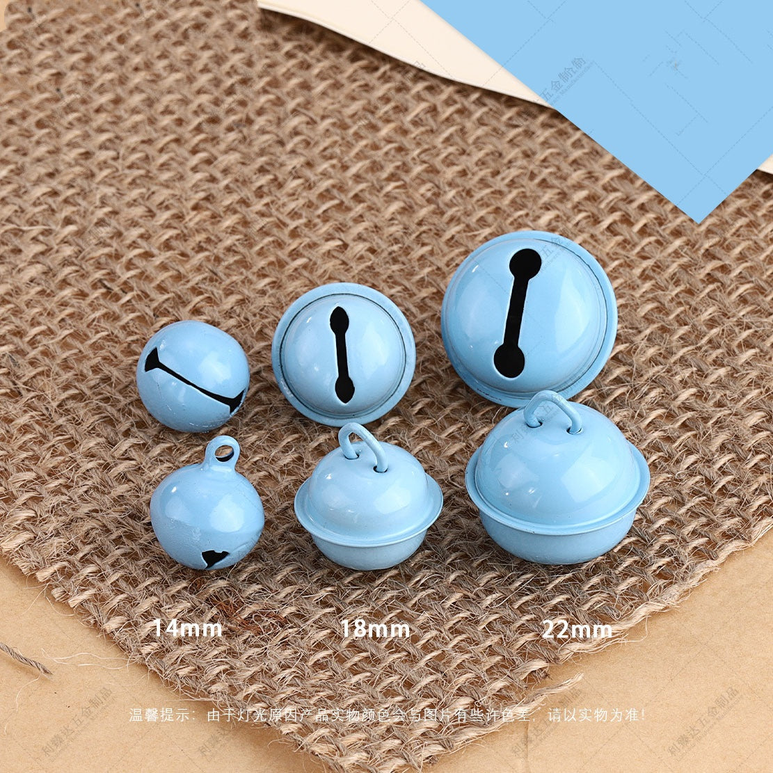 11.5NEW♥段階式割引あり♥【T095】カン付き鈴（18mm）