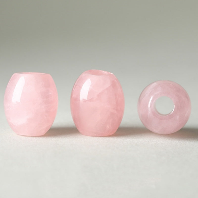 8.7NEW【C176】大穴太鼓玉の天然石集合（16*18mm、穴直径6mm）