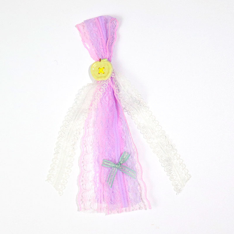 11.24NEW♥段階式割引あり♥【P085】プリンセスレースリボン（ストラップ用）