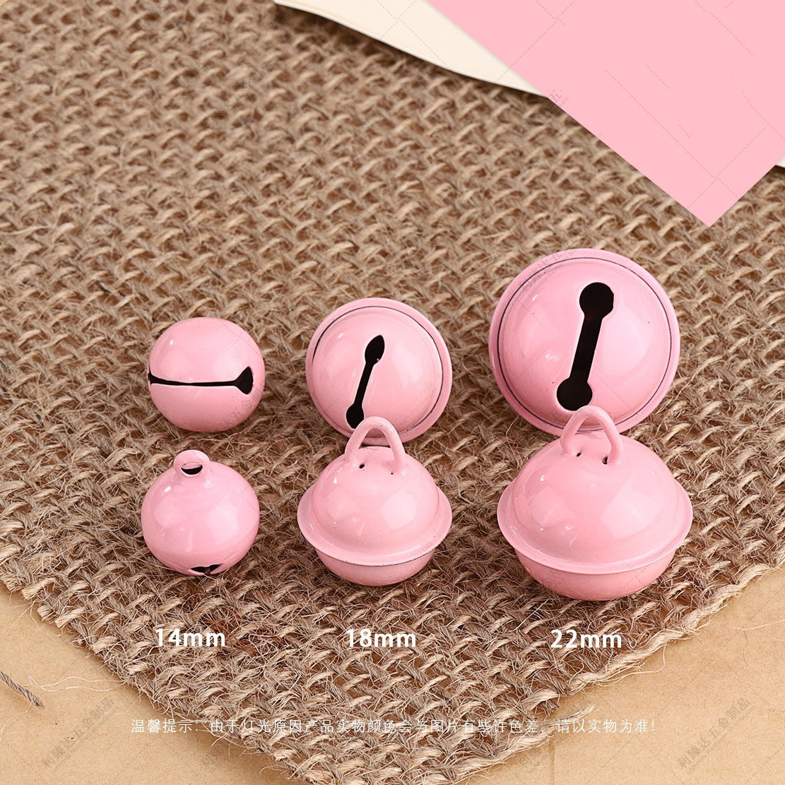 11.5NEW♥段階式割引あり♥【T095】カン付き鈴（18mm）