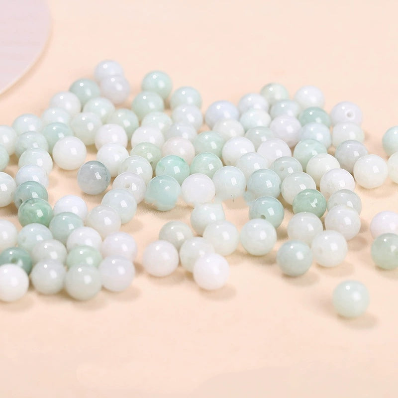 ♥人気♥5.25再入荷【C146】翡翠（「奇跡の石」「健康と繁栄・福徳・長寿・幸福」、8~9mm）