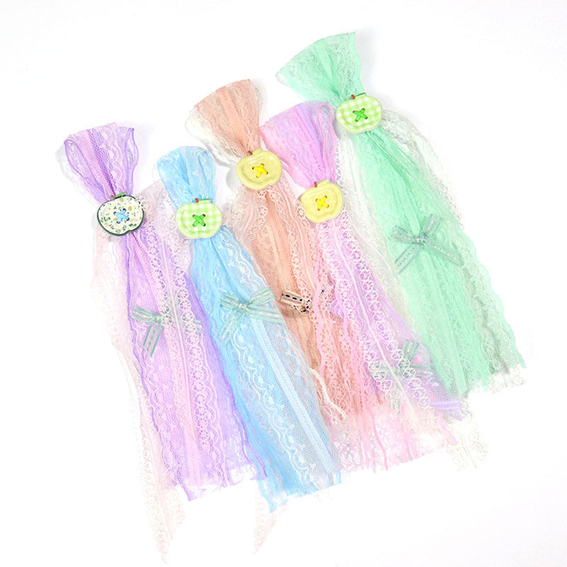 11.24NEW♥段階式割引あり♥【P085】プリンセスレースリボン（ストラップ用）