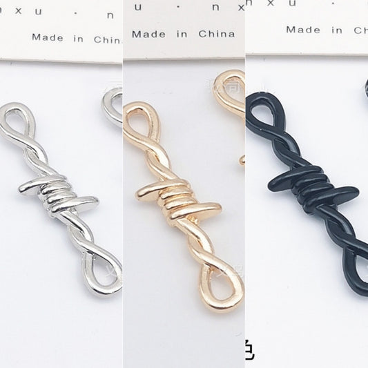 ♥人気♥11.25NEW【P087】8字吊りパーツ（ストラップやキーホルダー用）