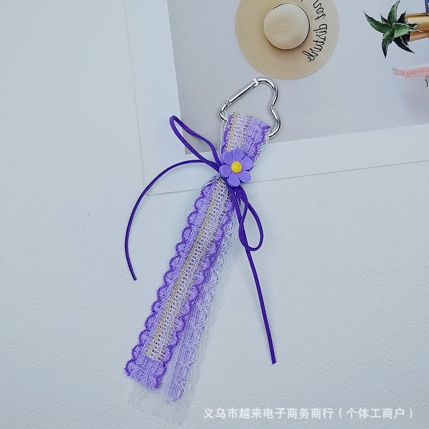 11.25NEW♥段階式割引あり♥【P086】ロマンチックレースリボン（ストラップ用）