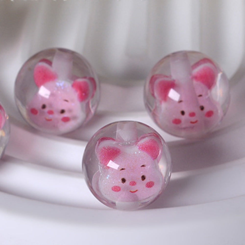 ♥人気♥段階式割引有り♥【T137】キャラ入りレジンビーズ（16ｍｍ）