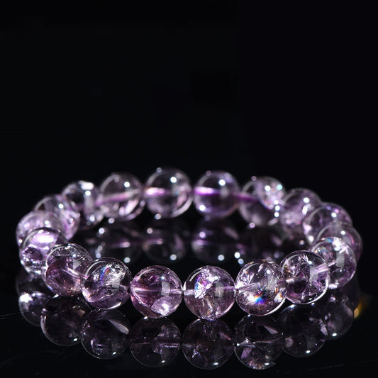 9.22NEW【C180】アイリスアメジスト（クラック・虹入りの【愛の守護石】、癒し・直感力UP、10～11ｍｍ）